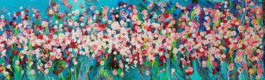 Original Expressionism Floral Paintings by Tea Ercoles