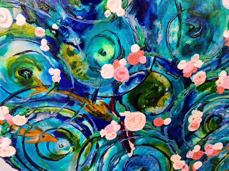 Original Modern Nature Painting by Tea Ercoles