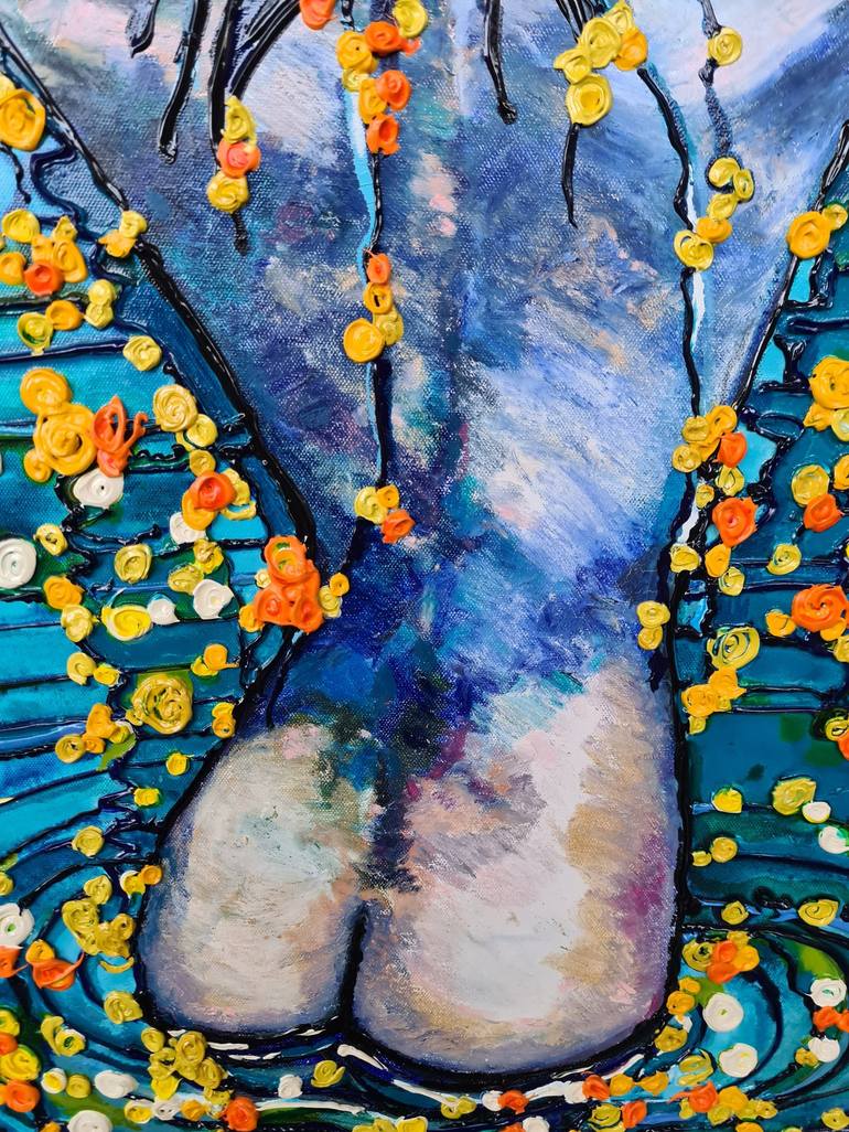 Original Figurative Nude Painting by Tea Ercoles