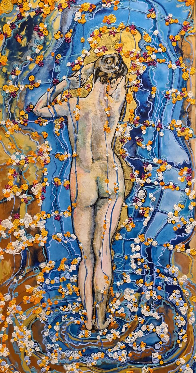 Original Nude Painting by Tea Ercoles