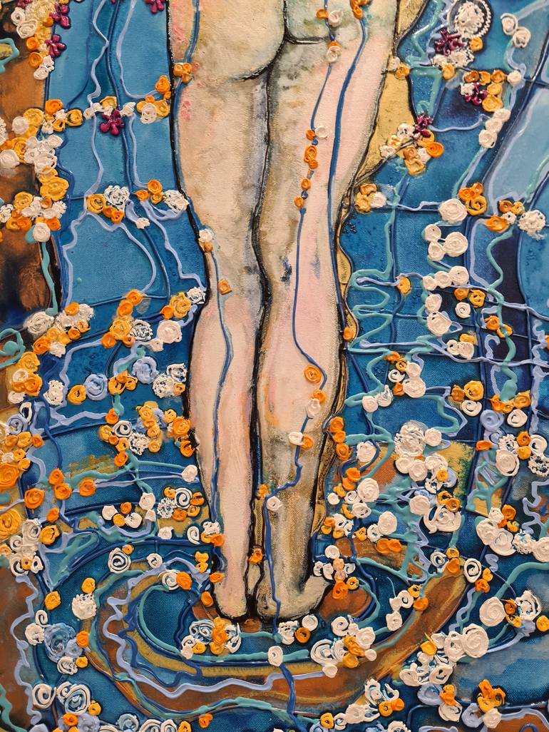 Original Nude Painting by Tea Ercoles