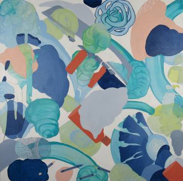Original Abstract Expressionism Water Paintings by Amber Lomax