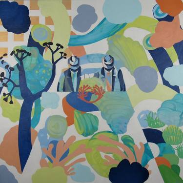 Print of Abstract Expressionism Botanic Paintings by Amber Lomax