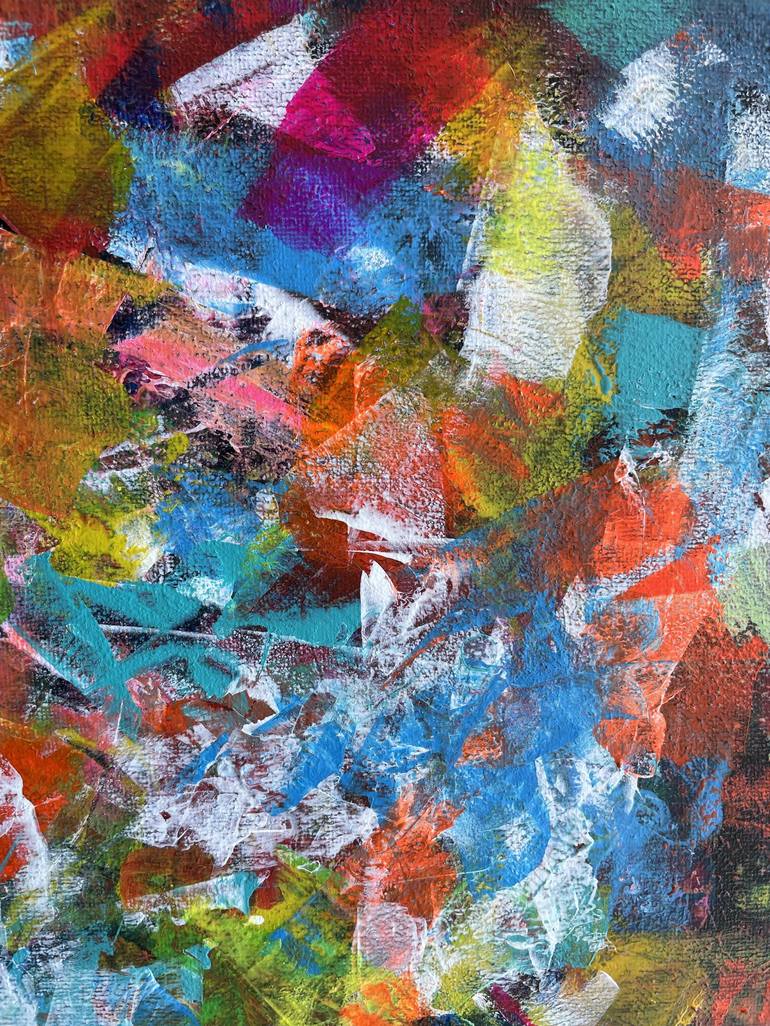 Original Abstract Painting by juan jose garay