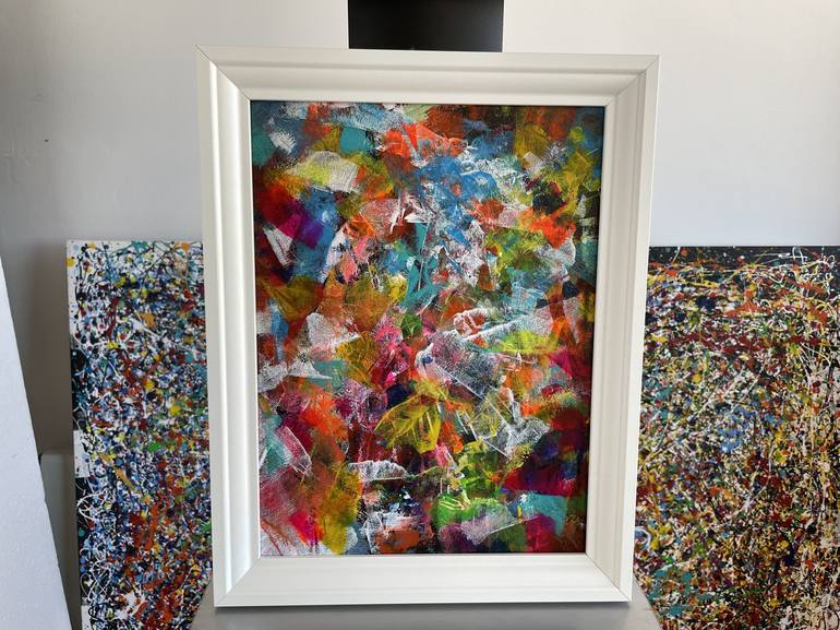 Original Abstract Painting by juan jose garay