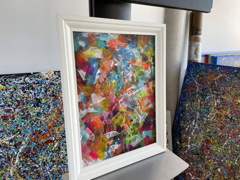 Original Abstract Painting by juan jose garay