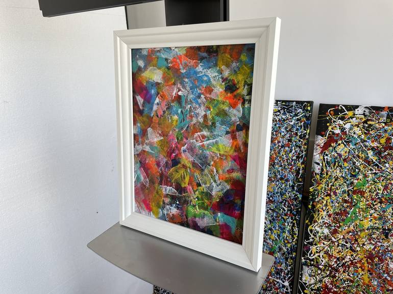 Original Abstract Painting by juan jose garay