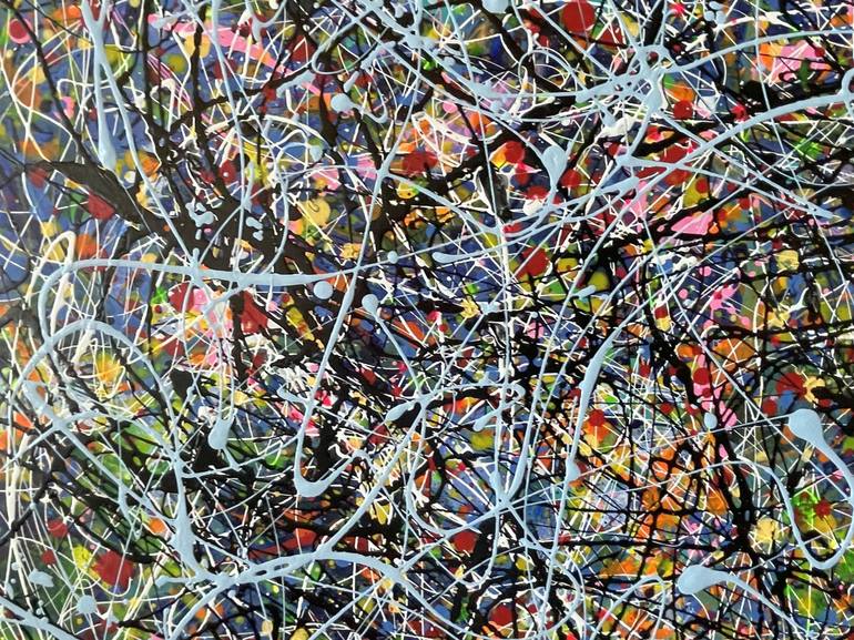 Original Abstract Painting by juan jose garay