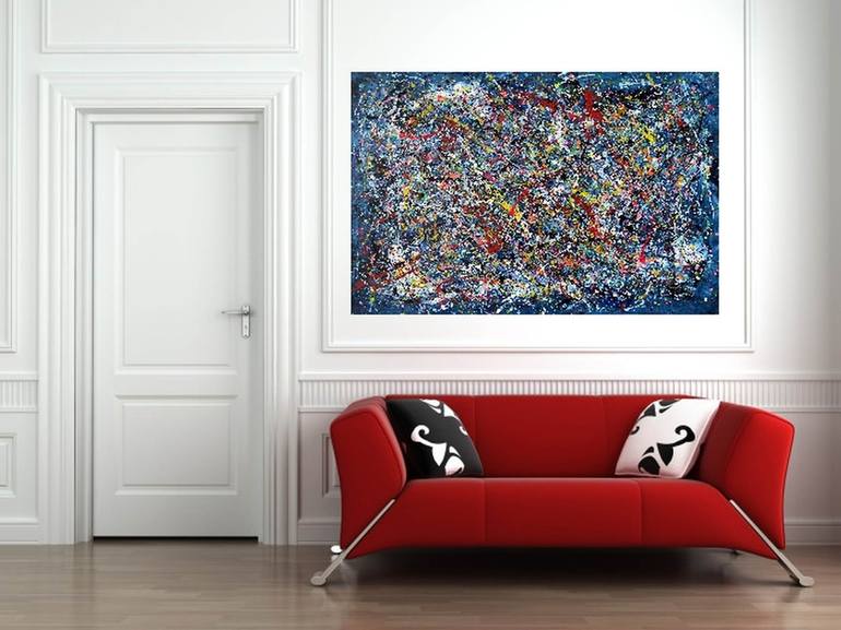 Original Abstract Expressionism Abstract Painting by juan jose garay