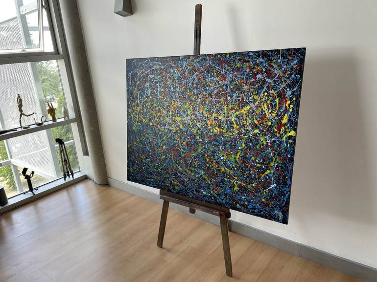 Original Abstract Painting by juan jose garay