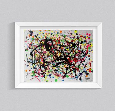 Print of Abstract Expressionism Abstract Paintings by juan jose garay