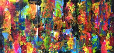 Original Abstract Expressionism Abstract Paintings by juan jose garay