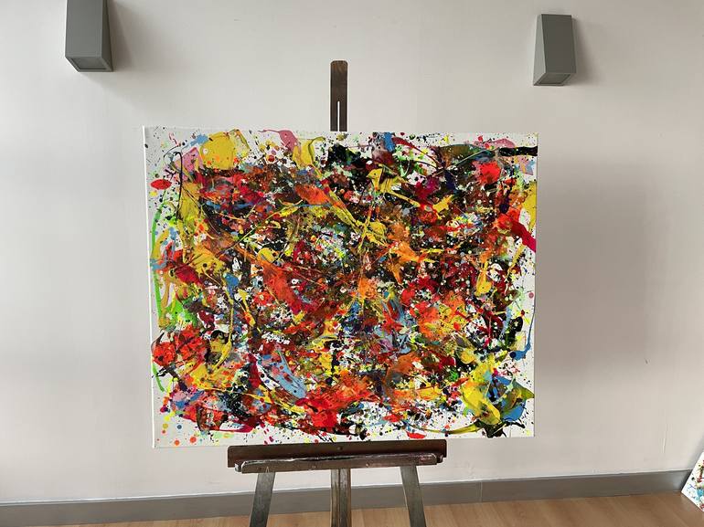 Original Conceptual Abstract Painting by juan jose garay