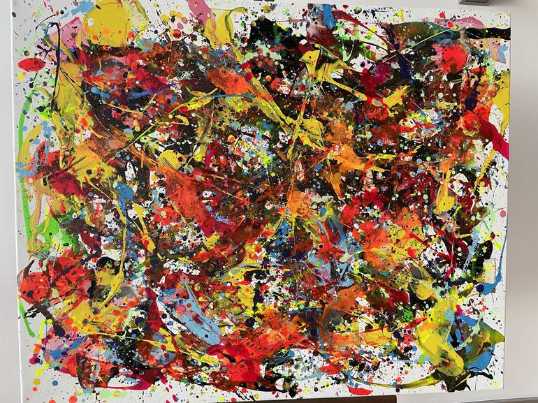 Original Conceptual Abstract Painting by juan jose garay