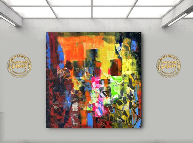 Original Conceptual Abstract Painting by juan jose garay