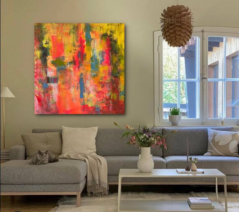 Original Conceptual Abstract Painting by juan jose garay