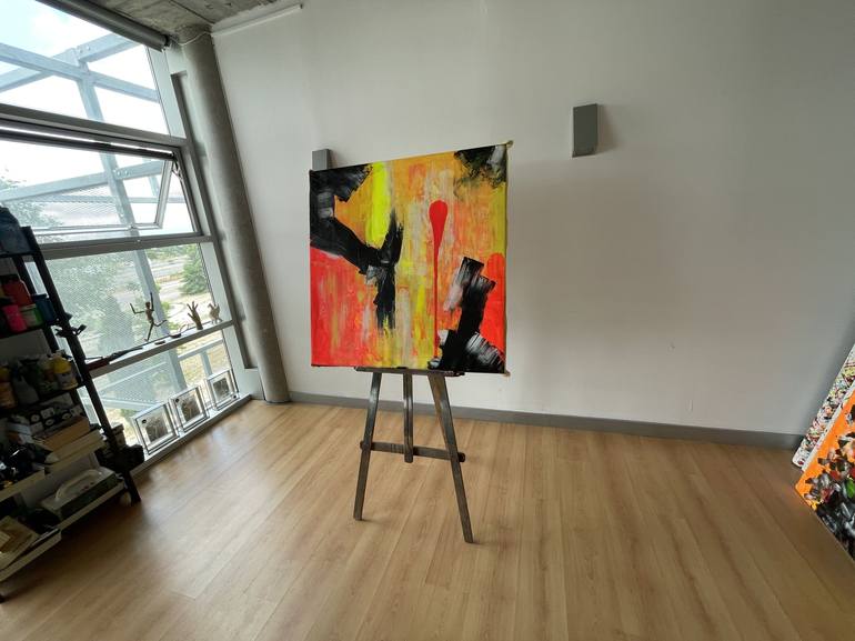 Original Conceptual Abstract Painting by juan jose garay