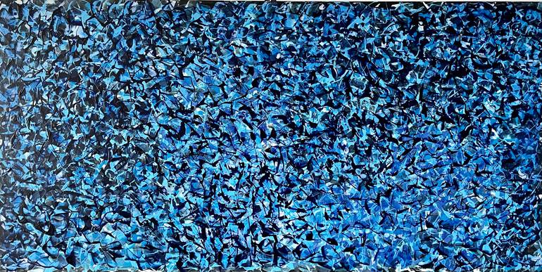 Original Conceptual Abstract Painting by Juan Jose Garay