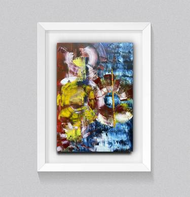 Original Fine Art Abstract Painting by Juan Jose Garay