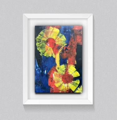 Original Fine Art Abstract Painting by Juan Jose Garay