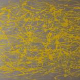 Yellow Energy - Style Jackson Pollock by juan jose garay
