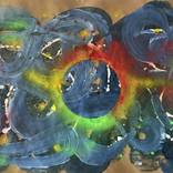 Universe 02 - Large Original Abstract Expressionism Canvas by juan jose garay