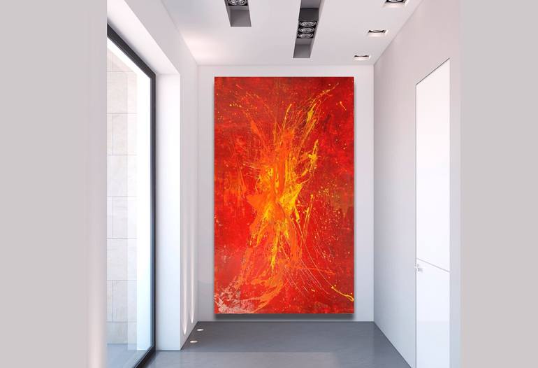 Original Fine Art Abstract Painting by juan jose garay