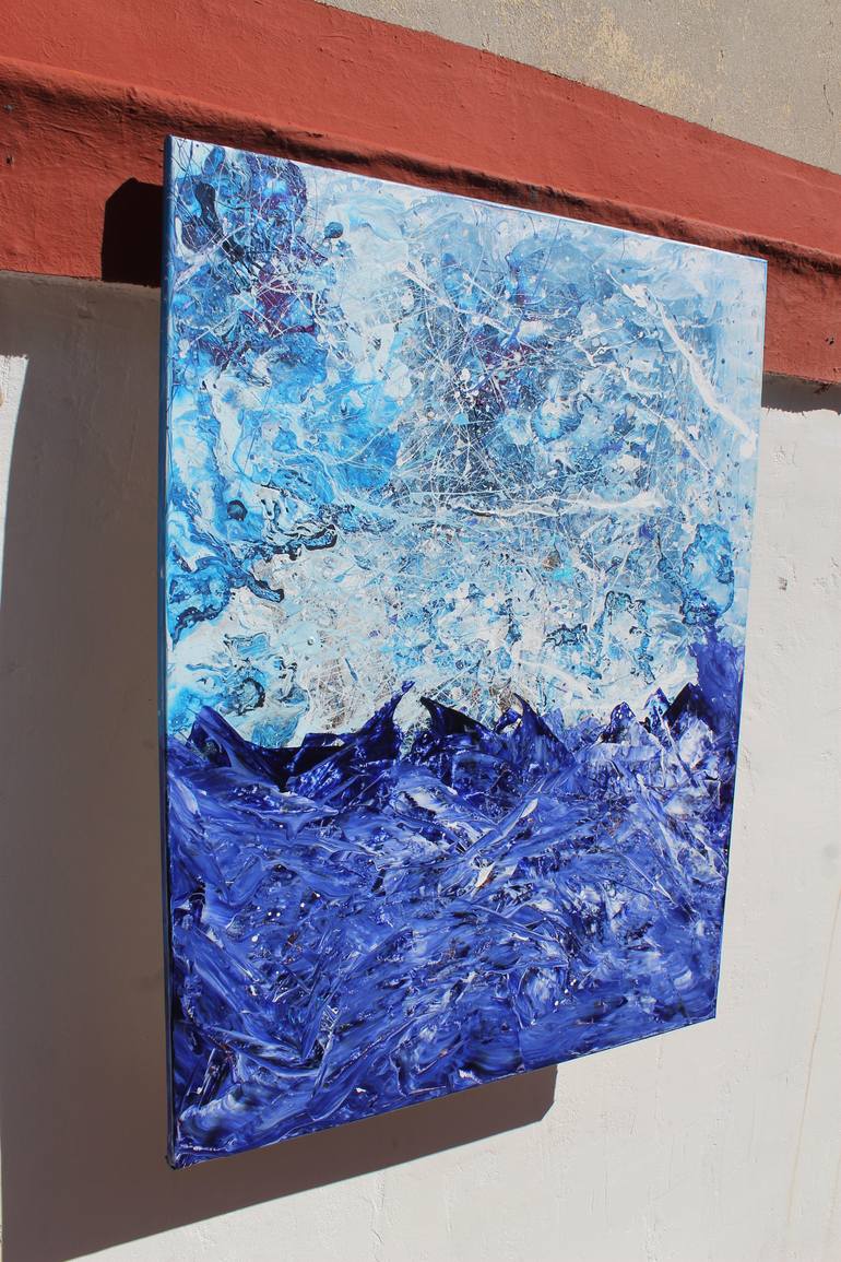 Original Abstract Expressionism Abstract Painting by Juan Jose Garay