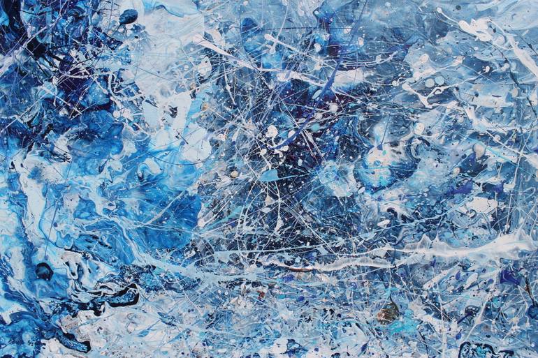 Original Abstract Expressionism Abstract Painting by Juan Jose Garay