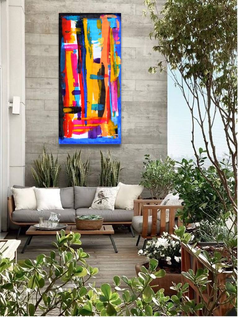 Original Abstract Expressionism Abstract Painting by juan jose garay