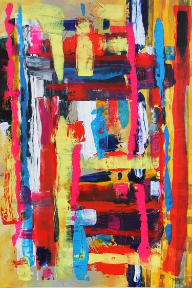 Original Abstract Paintings by juan jose garay