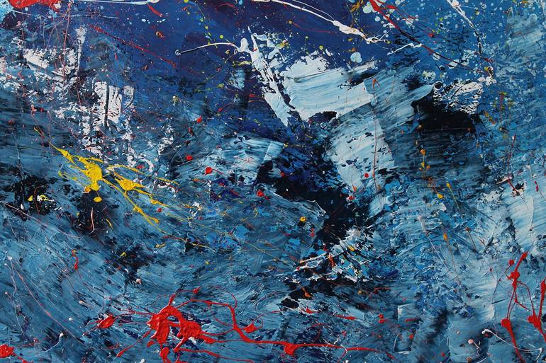 Original Abstract Expressionism Abstract Painting by juan jose garay