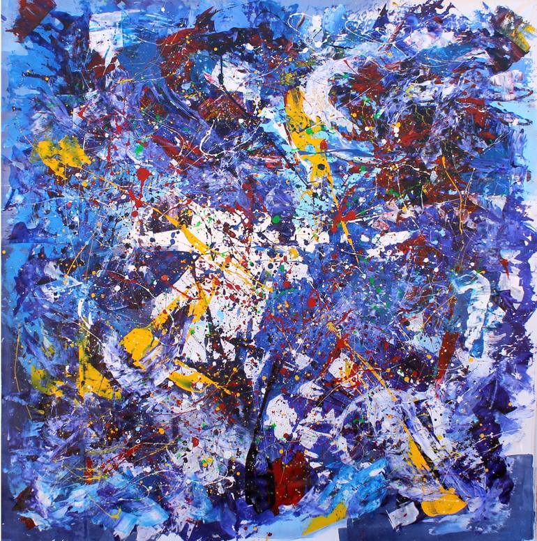 Print of Abstract Expressionism Abstract Paintings by Juan Jose Garay