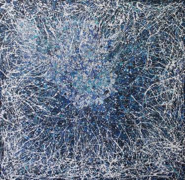 Original Abstract Expressionism Abstract Paintings by Juan Jose Garay