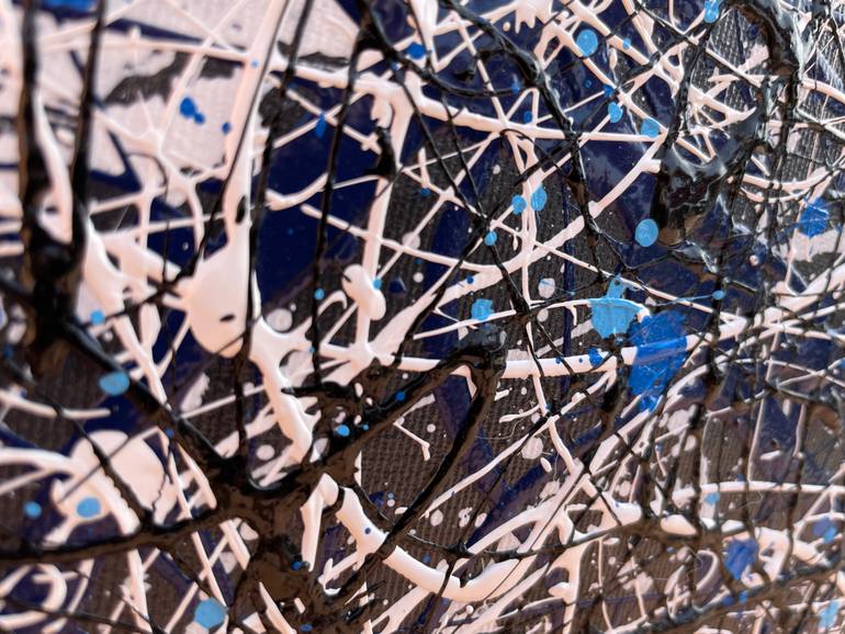 Original Abstract Expressionism Abstract Painting by Juan Jose Garay