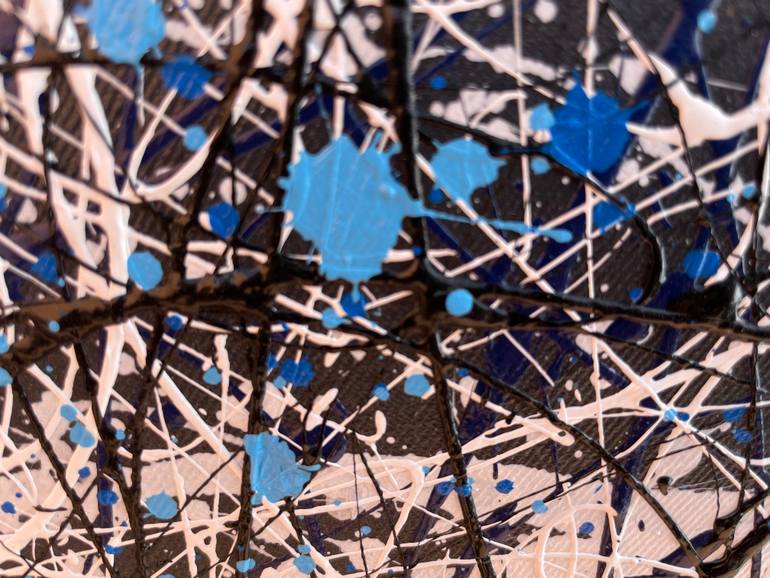 Original Abstract Expressionism Abstract Painting by Juan Jose Garay