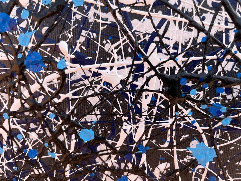 Original Abstract Expressionism Abstract Painting by Juan Jose Garay