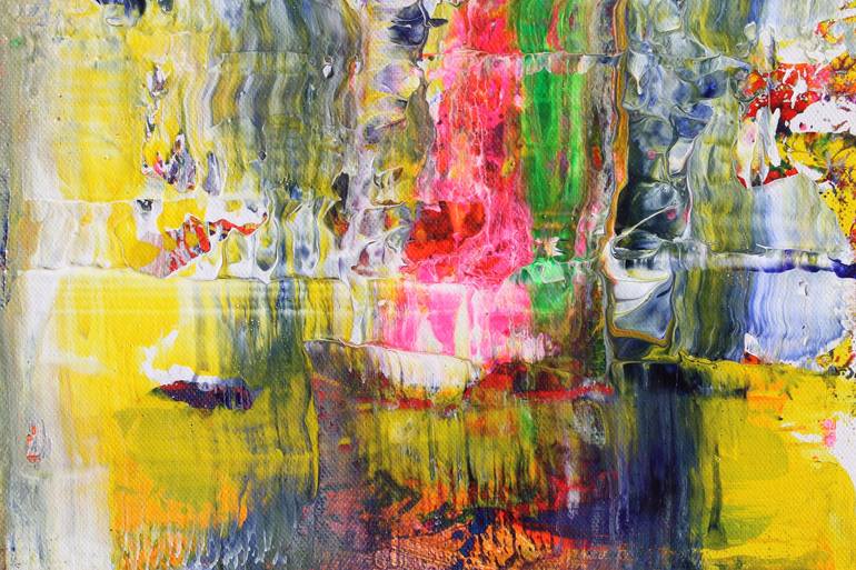 Original Abstract Expressionism Abstract Painting by juan jose garay