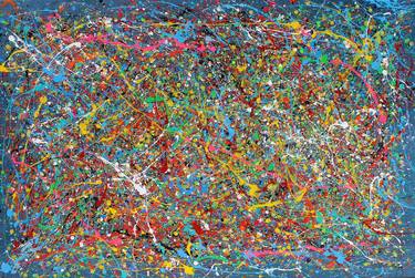 Original Abstract Expressionism Abstract Paintings by juan jose garay