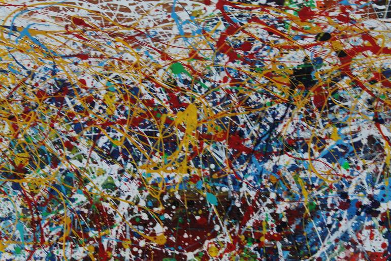 Original Abstract Expressionism Abstract Painting by juan jose garay