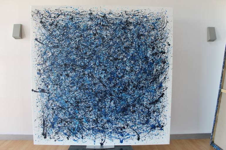 Original Abstract Expressionism Abstract Painting by Juan Jose Garay