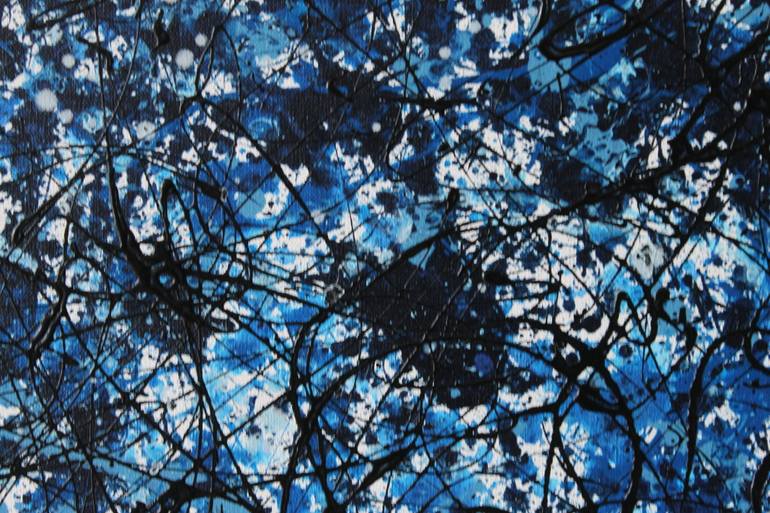 Original Abstract Expressionism Abstract Painting by Juan Jose Garay