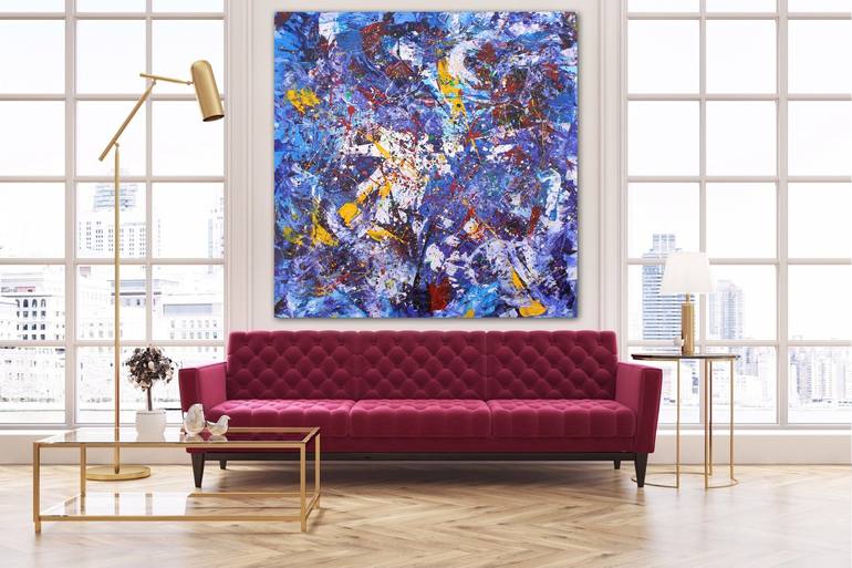 Original Abstract Expressionism Abstract Painting by juan jose garay