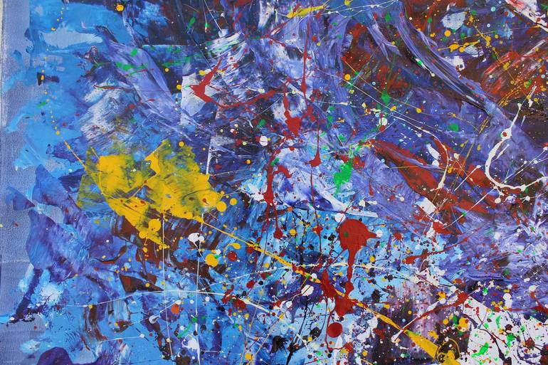 Original Abstract Expressionism Abstract Painting by juan jose garay