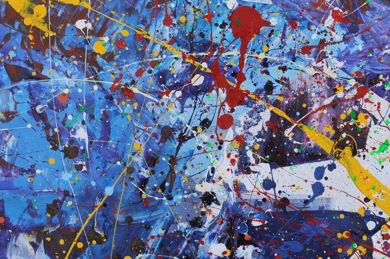 Original Abstract Painting by juan jose garay