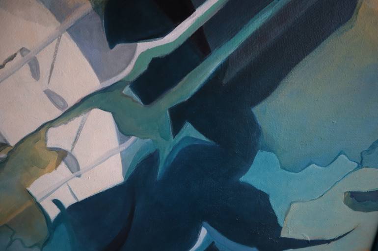 Original Abstract Music Painting by Kristina Mareković
