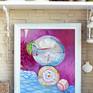 Original oil painting on canvas