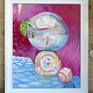 Original oil painting on canvas