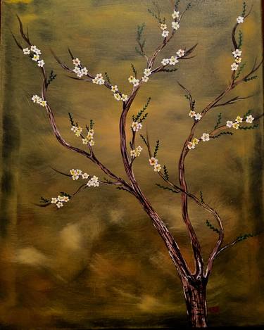 Original Tree Paintings by Sulita Xieernayi