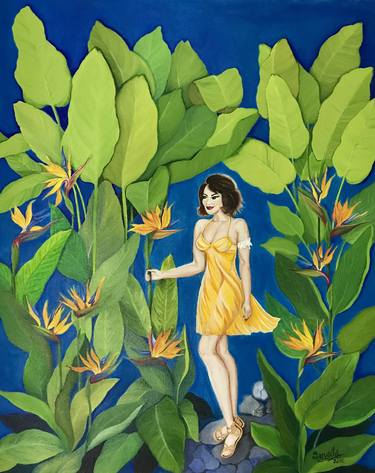Original Nature Painting by Sangeeta Singh